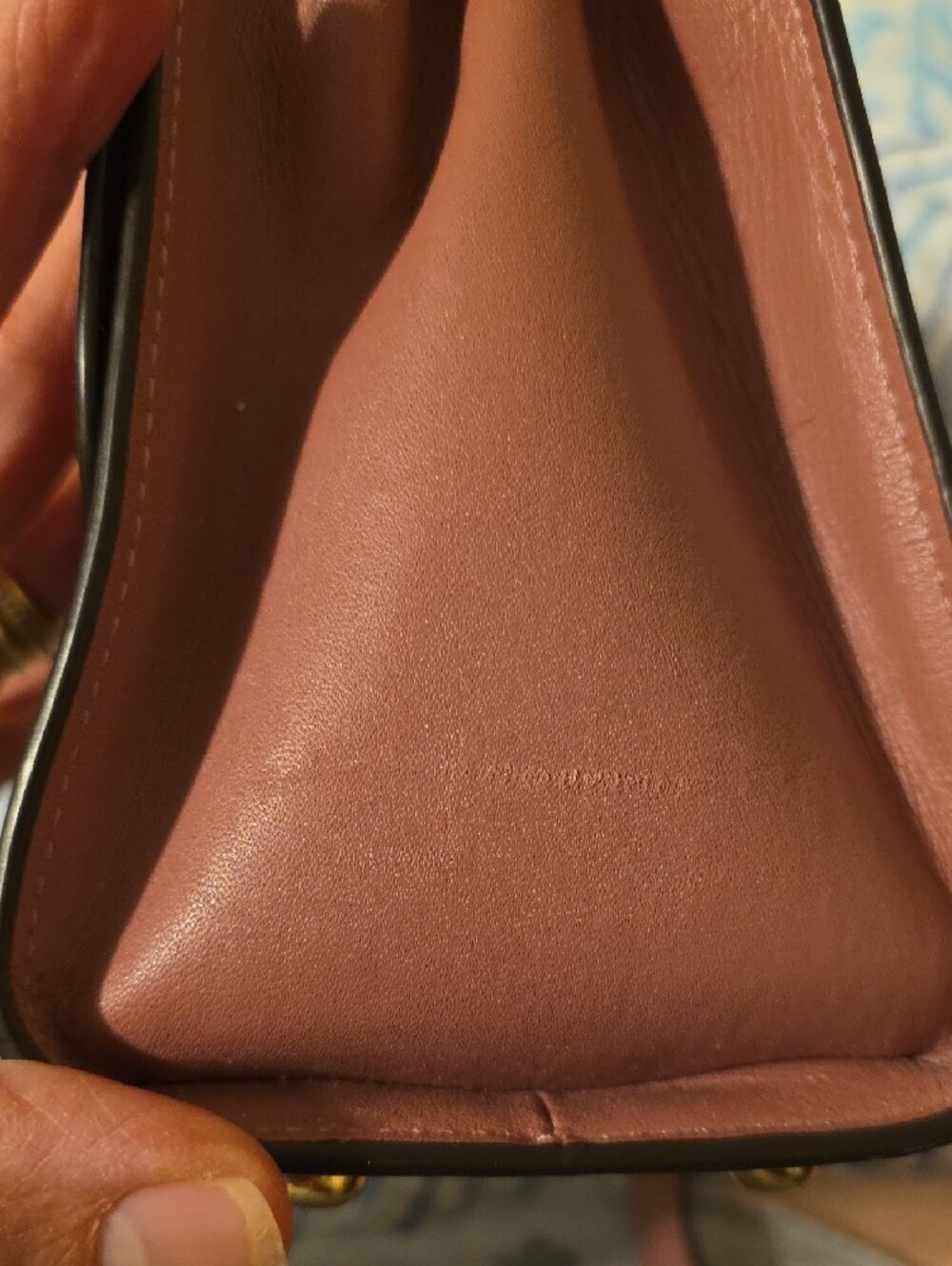 Coach Pink Leather & Signature Canvas Satchel with Butterfly Accents - Picture 11 of 12
